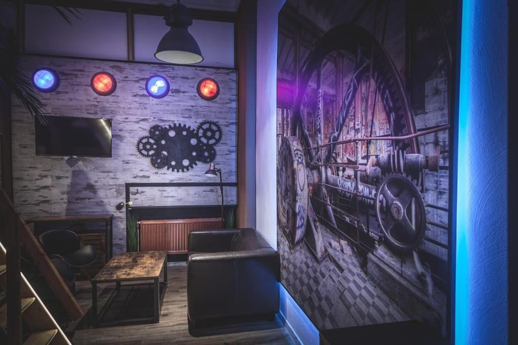 Einzigartige Ferienwohnung Bunt Wie Берлин Экстерьер фото